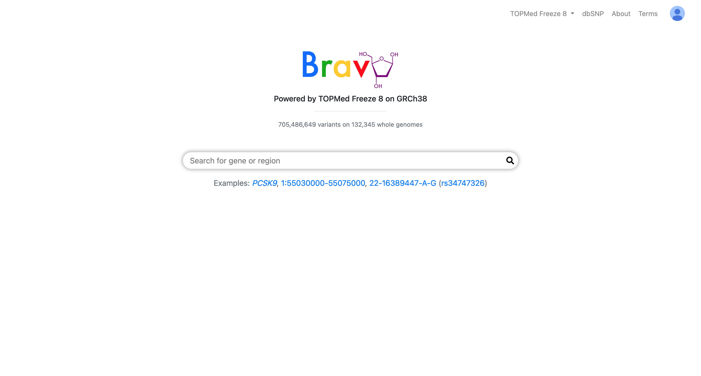 Bravo site screenshot