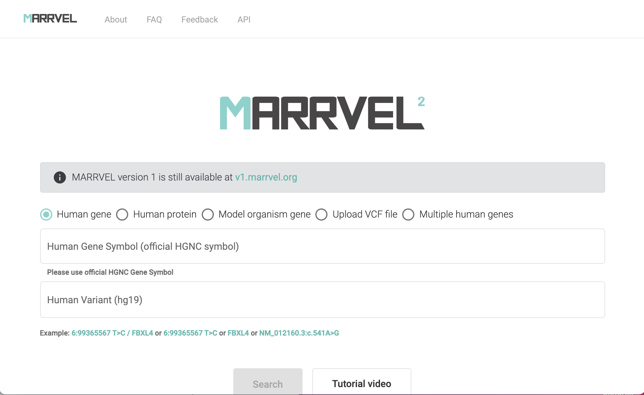MARRVEL site image