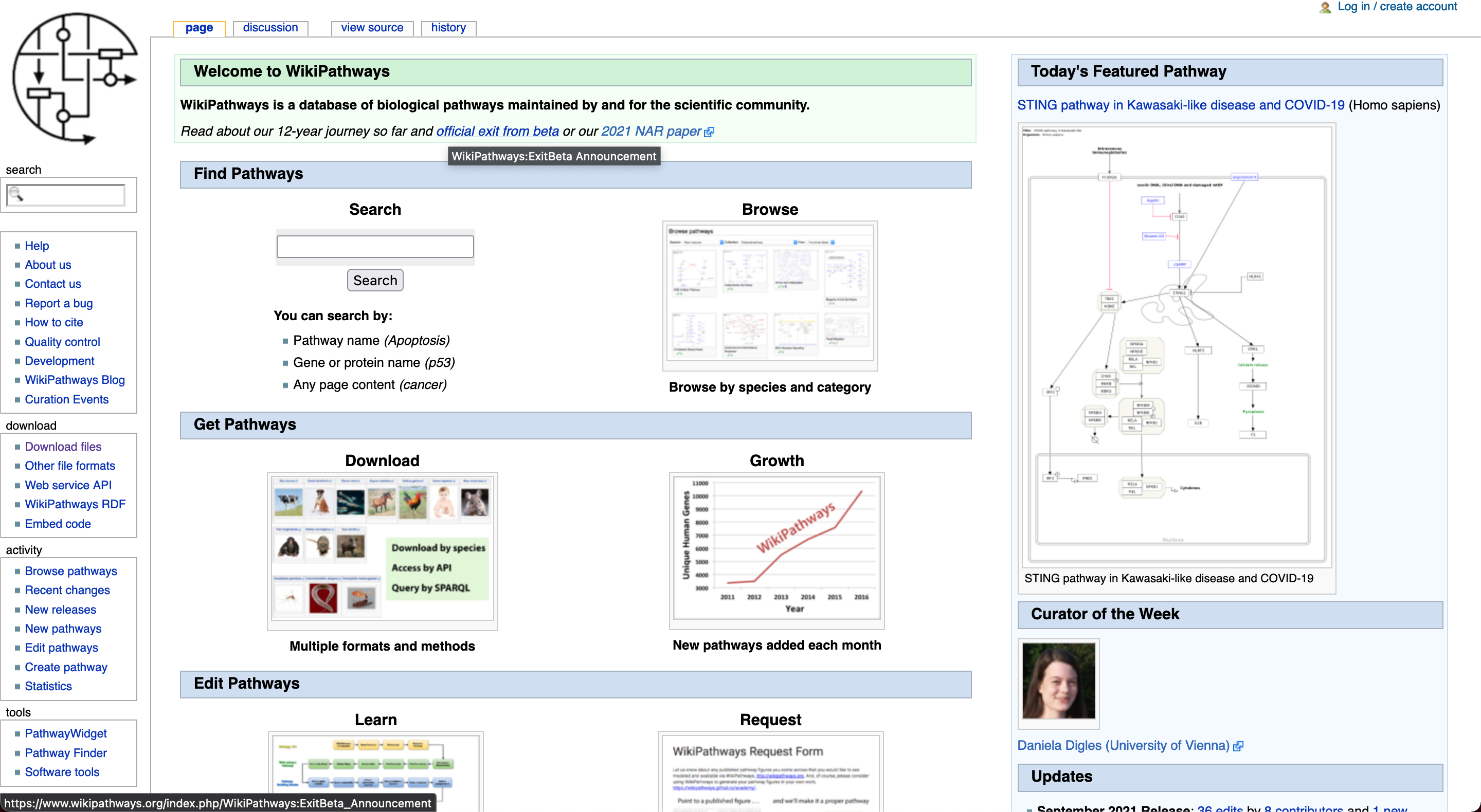 WikiPathways site image